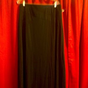 New/Never Worn Long Black Skirt